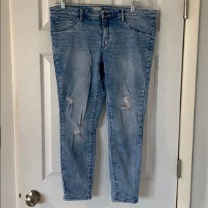 Mossimo Mid Rise denim jeggings